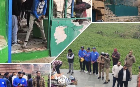 Piran kaliyar:- सुबह-सवेरे प्रशासन का एक्शन, कलियर पुरानी गंगनहर किनारे बनी अवैध मजार पर चला बुलडोज़र